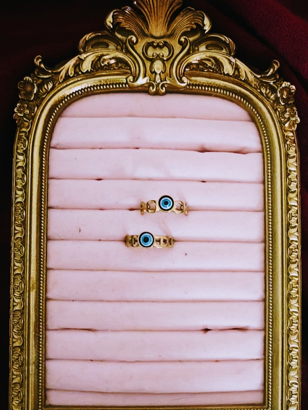 Gold Evil Eye Rings